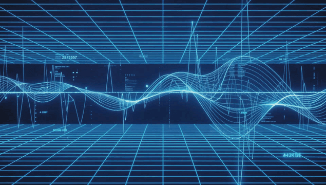 Digital waveforms in a virtual grid