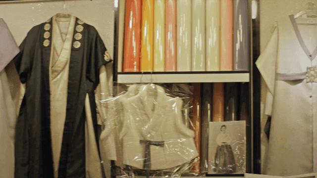 전통 한복 전시