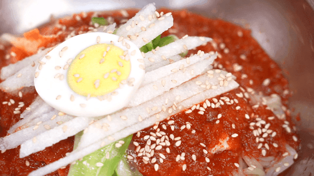 Spicy Bibim Wheat Noodles with Famous Names
