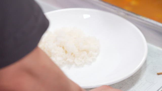 Curry with Plenty of Carrots Served on Top of Rice