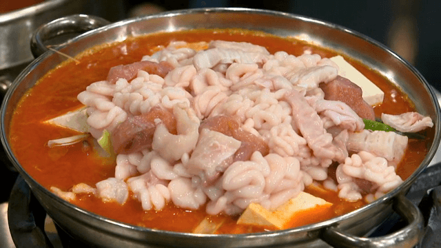 이리를 올린 대구매운탕