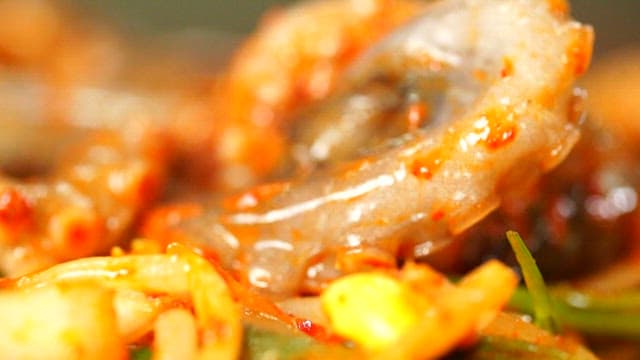 Spicy seasoned braised octopus