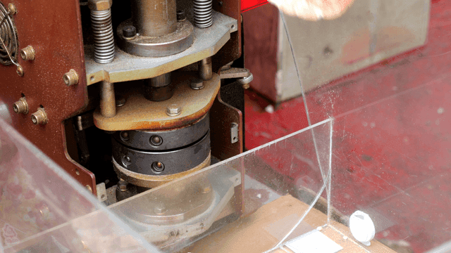 Machine making traditional Korean puffed snack