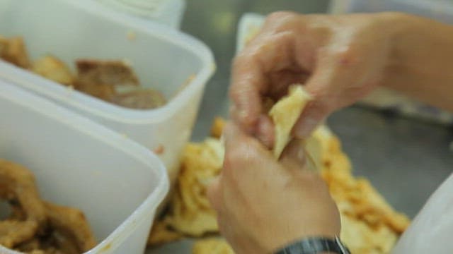 Preparing Food in a Kitchen Environment