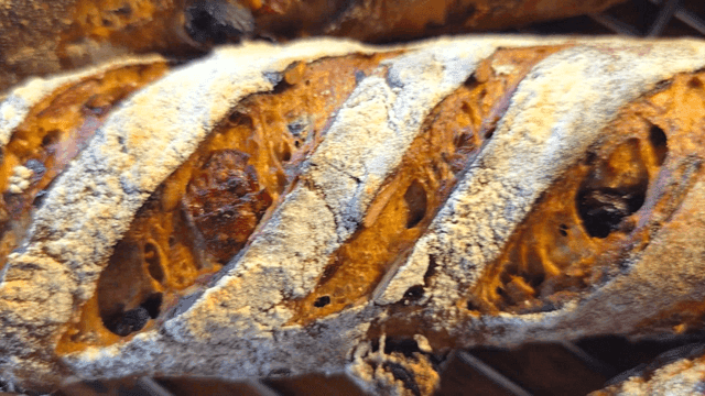 갓 구운 프랑스식 아티잔 빵