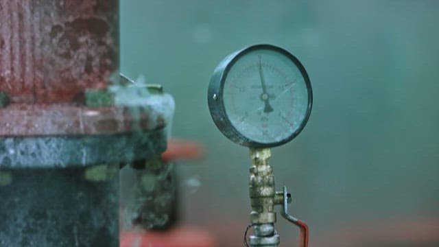 동파된 수도계량기 때문에 멈추는 스프링클러