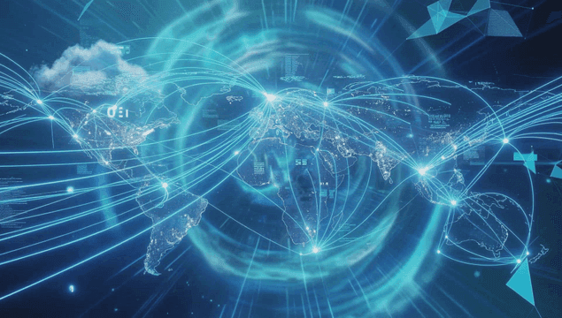 Global digital network connections