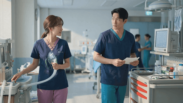 Nurses working in hospitals