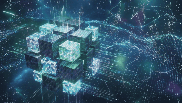 Digital Cube in Digital Space