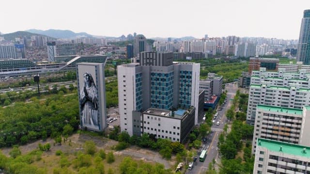 Cityscape with Greenery Everywhere