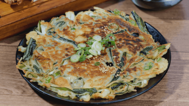 Golden brown pancake