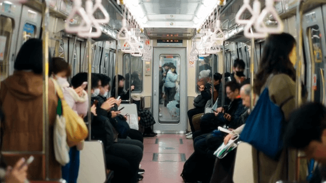 People in the subway