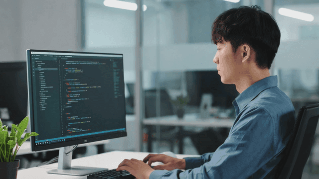 Programmers who code in office