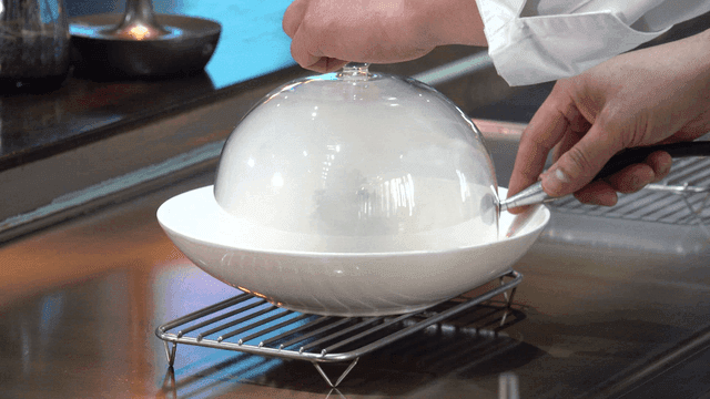 Chef who cooks smoky dishes