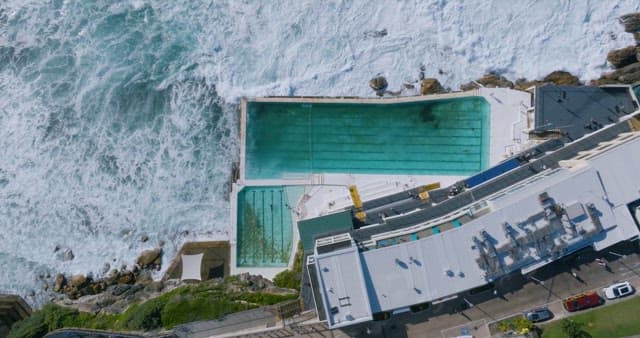 Coastal Pool by Turbulent Seas