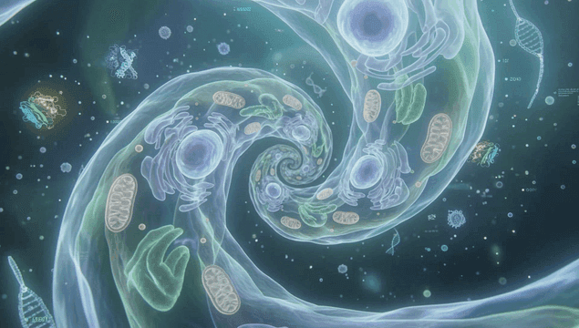 Intricate cellular structures in motion