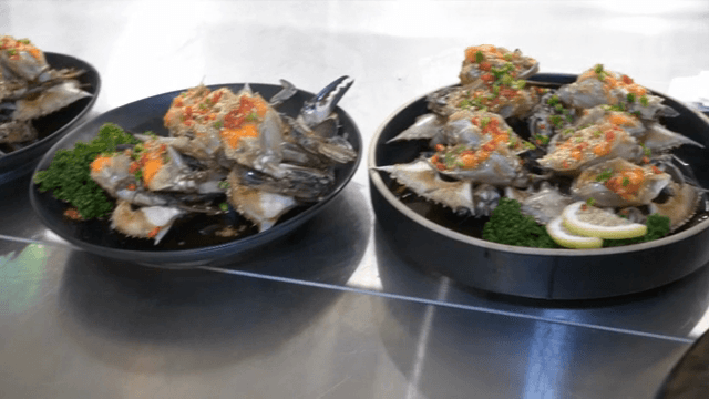 신선하게 준비된 간장게장