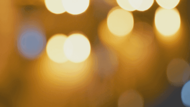 흐릿하게 번진 밤 불빛들