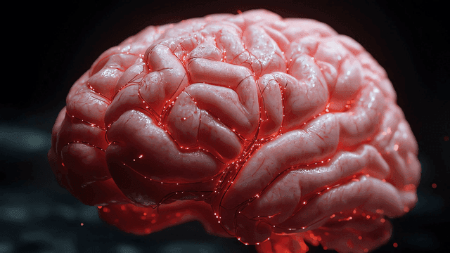 인간 뇌 모델의 세부 모습