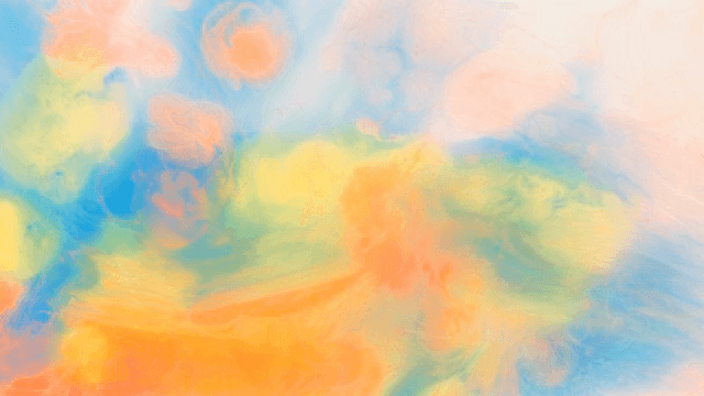 다채로운 소용돌이 추상 패턴