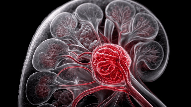 Detailed view of kidney structure