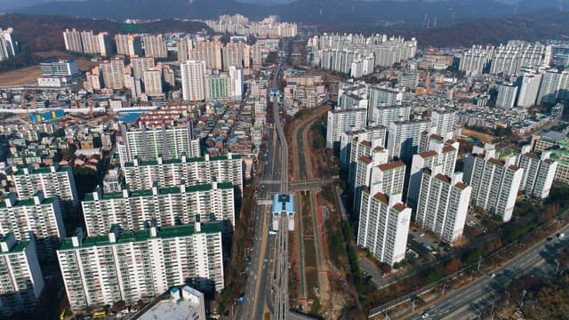 Bustling City and Highway