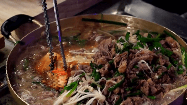 불고기전골에 추가하는 김치