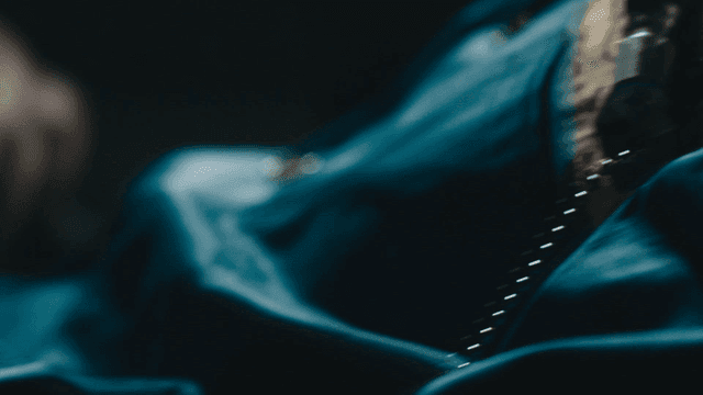 Prisoner wearing restraints on his body