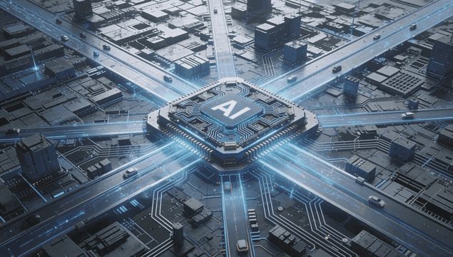 AI chips integrated with digital roads