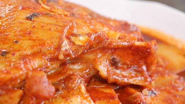 Spicy assorted braised fish with rich sauce