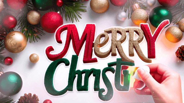 장식과 함께하는 크리스마스