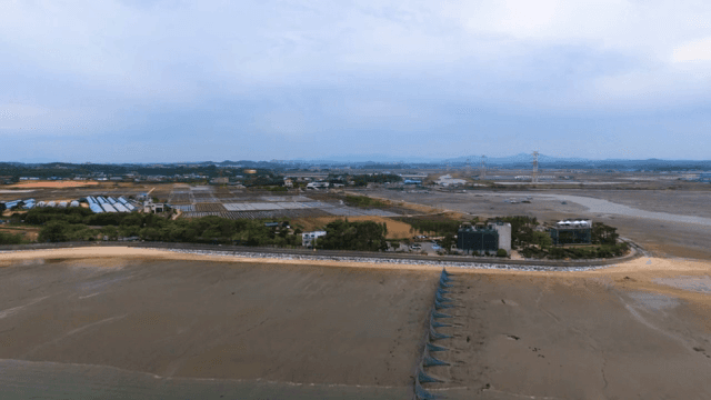 갯벌이 있는 해안 농지