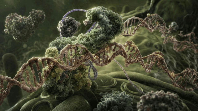 Complex DNA structure in a cellular environment