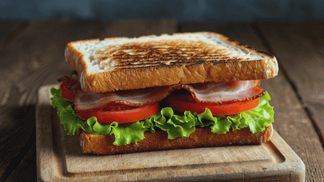 Delicious sandwiches made with fresh ingredients