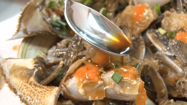 신선하게 준비된 간장게장