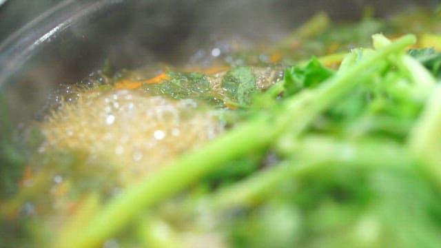 Soup Boiling in a Pot