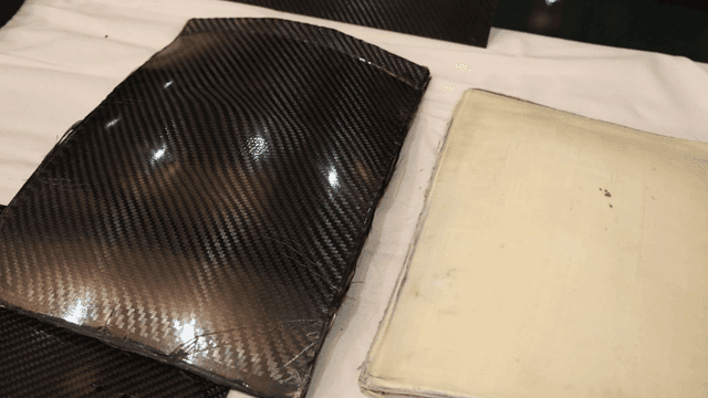 Carbon fiber and composite materials on display