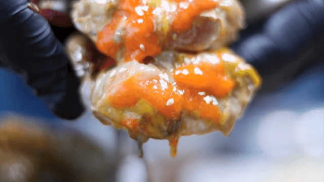 신선하게 준비된 간장게장