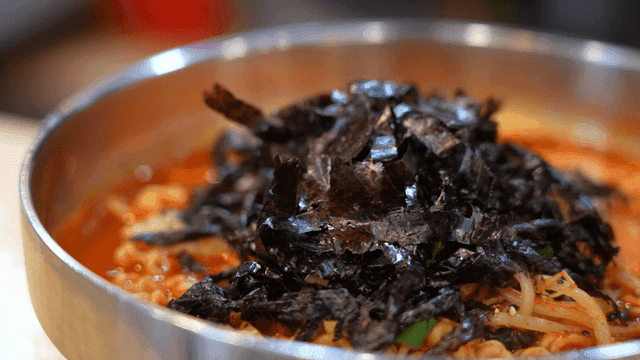 Spicy Ramen with Kimchi