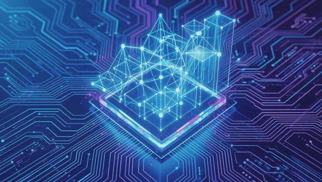 회로 기판 위의 디지털 네트워크