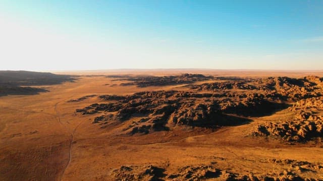 Vast Rocky Desert Landscape