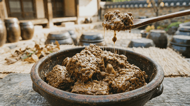 Traditional Korean fermented Cheonggukjang