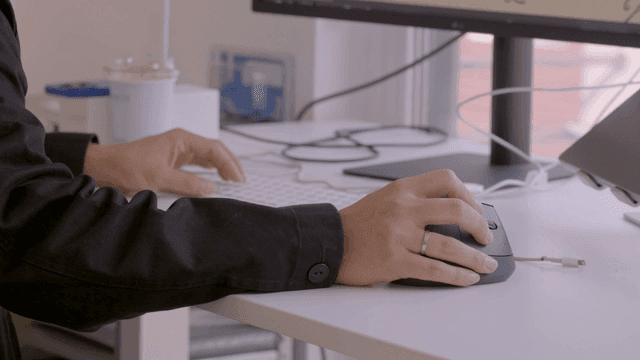 People who work on computers