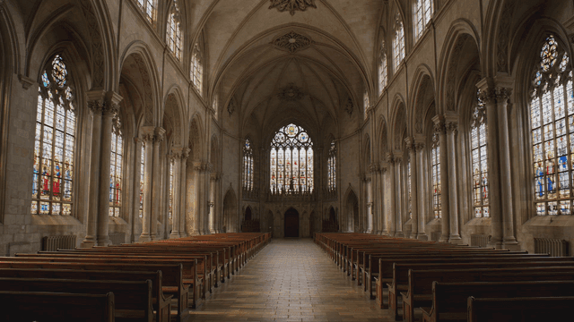 Vienna's large Gothic cathedral
