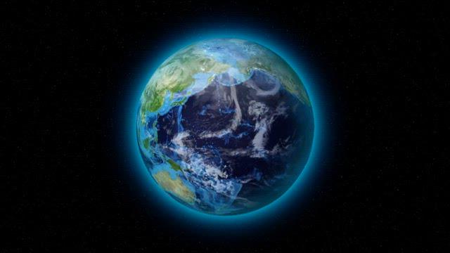 Animated Earth and Its Natural Features