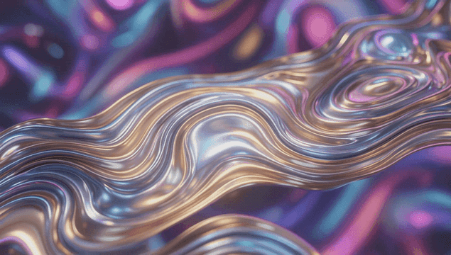 Colorful swirling abstract patterns