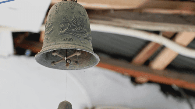 실내에 걸린 장식용 풍경