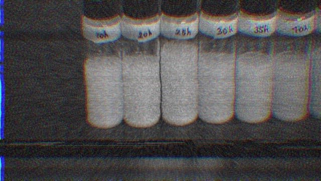 시간 경과별 용액의 차이 실험