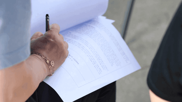 Person who reviews and signs documents