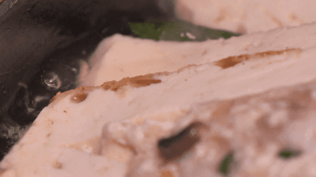 Tofu stew boiling with vegetables